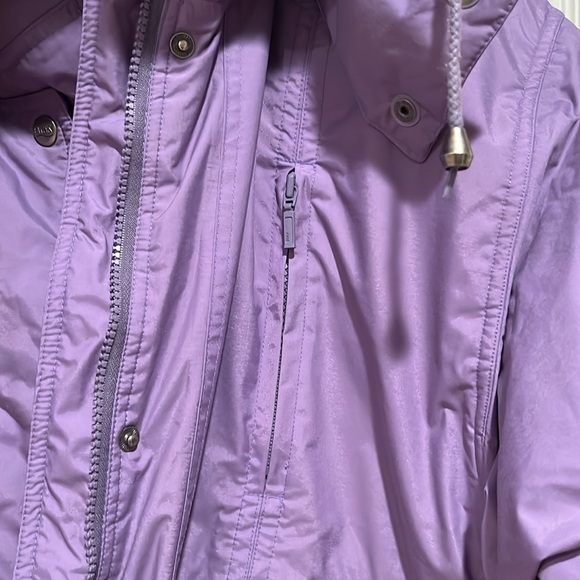 Vintage 1991 Swan Windproof Down Parka Jacket, size XL - Picture 10 of 12